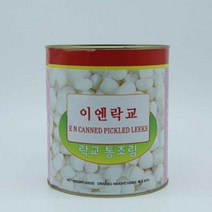 시둥마켓 +[시둥마켓]+_ 버섯베이스 수입식자재 우엉 일식요리 락교절임 날다랑어 식료품, 아삭한 이엔 락교SS 3kg 초절임 초밥 빵 햄버거