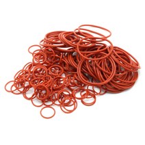 고무오링 패킹 실리콘 오링 고무링 VMQ-O 링 씰 개스킷 두께 CS 1mm OD 5 ~ 46mm 실리콘 고무 절연 방수, 33 OD 42mm_01 빨간_01 1mm