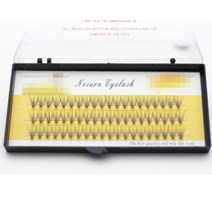 연장속눈썹 미용 메이크업 해외여행 사진촬영 SNS 인스타 틱톡 소개팅 미팅 뷰티샵 진짜같은 편안가벼운착용감 자연스러운 곡선 유연 인 부분 가닥 언더 컬혼합 아이래쉬 셀프 6mm