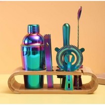 칵테일 쉐이크 세트 바텐더 믹스컵 칵테일 도구 지거 조주기능사 홈바, B