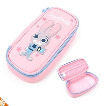 디즈니 주토피아 주디 필통 여학생 가죽 펜슬 케이스