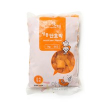단호박(냉동) 4cm 난절 1kg, 단품, 단품