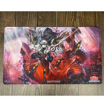 유희왕플레이매트 YuGiOh 레드 Cartesia 고결한 카드 패드 페이매트 YGO 매트 MTG KMC TCG occ CCG 유희왕 매트186, [02] B