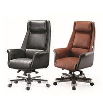 중역의자 카펠라 CAP-100B 100C 블랙 브라운 / 사무용의자 회장 사장 임원, CAP100C(브라운)