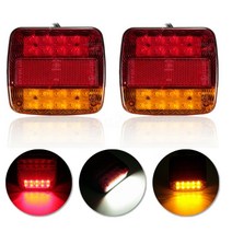 테일램프 후미등 데루등 캠핑카 카라반 2pcs 12v 트럭 캐러밴 트럭 미등 테일