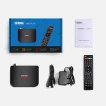 Mecool M8S 플러스 DVB T/T2 TV 박스 4K 스마트 안드로이드 셋톱 Amlogic S905X2 HDR10 수신기 usb3.0, 01 M8S_01 미국 플러그
