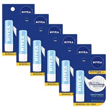 NIVEA 스무드니스 립케어 SPF 15 6개 트 807096