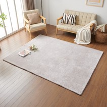 모던하우스 필환경 물세탁 청소기 가능한 샤기 카페트 175*230 그레이베이지_CB3121009