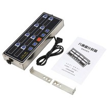 CAL-8B 휴대용 Calculagraph 8 채널 디지털 타이머 주방 요리 타이밍 LCD 디스플레이 시계 떨고 알림 Dropshipping, 하나, 스페인