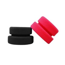 퓨어스타 듀얼 스탬프 왁스 어플리케이터 2개입 블랙 레드