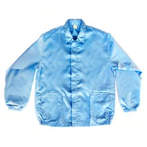 소노스코리아 제전복 상의 Y카라-정전기방지 방진복, 02_스카이블루