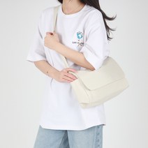 남녀공용 커플 학생 학교 학원 기본 코이 무지 크로스백