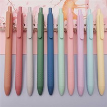 볼펜 펜 검정볼펜 마카롱볼펜 예쁜볼펜 판촉볼펜 단체선물 학용품 사무용품 신학기볼펜 공부 0.5mm KK268, 마카롱_그린