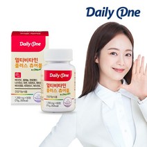 데일리원 멀티 비타민 플러스 츄어블 (60정 / 60일분), 1통, 60정
