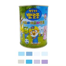 친환경페인트 900ML 8종택1 벽지용페인트 철재페인트, 색상, 포비블루