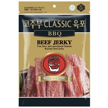 코주부 클래식육포 BBQ 130G, 4개