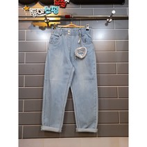 유솔 탈착장식 셔링 배기데님 연청바지 편하고 세련된 아이템 39.9 ULTJ22152