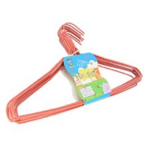 규즈몰 컬러 철사 옷걸이 10p 세탁소 쇠 옷장 행거 옷가게