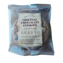 수제초코쿠키 핸드메이드디저트 70g x 12개, 상세페이지 참조