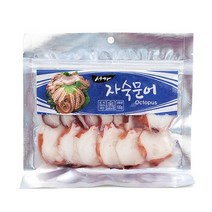 기타 쫀득한 구룡포 국산 자숙문어 슬라이스 400g(100gx4팩), 1