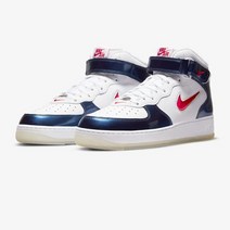 나이키 에어 포스 1 미드 QS 유니버시티 레드 네이비 DH5623-101