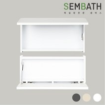 샘바스 센스보니 상부장 플랩장 상단장(W600xH320) 하단장(W600xH270), 무광화이트, A타입(상단장 W600xH320), 1개