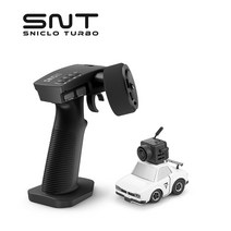 입문용 SNICLO 터보 Q25-R27 첫 번째 원격 제어 FPV RTR 1/100 RC 전기 모델 자동차 미니 레이싱 장난감 오프로드트래커, 11 C-White