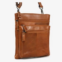 브이와이 여성 오일 코팅 슬림 레더 스퀘어 크로스백