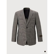 인디안 [23년봄 이월 최저가] 울 실크 체크 클래식 콤비 자켓 FFYS2231-15-777