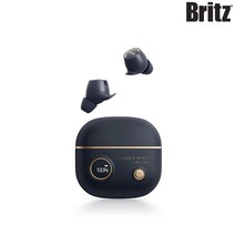 브리츠 AcousticBuds1 레트로 노이즈 캔슬링 블루투스 이어폰, 네이비