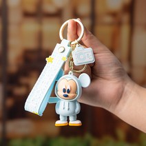 자동차열쇠키링 귀여운 미키마우스 가방고리, 1개, 옵션3