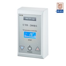 우리엘전자 UTH-200RS 통신용 온도조절기 4KW (노출형), 화이트