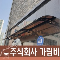 550X4100 고정식어닝 외부차양 현관비가림 계단지붕 조립식캐노픽스 렉산 주차장 브라켓, 블루, 레드, 실버