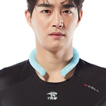 [남성용] 등골오싹 쿨링 아이스 넥클레이스 넥밴드 쿨스카프 얼음목걸이 골프 싸이클 조깅 등산 캠핑 야외활동 공사현장 축구 헬스 탁구 배드민턴 테니스 300, 스카이_L(남성용)