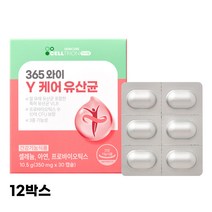 셀트리온 이너랩 365 와이 Y 케어 여성 유산균, 30정, 12개