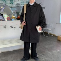 남자 봄 가을 코디 트렌치코트