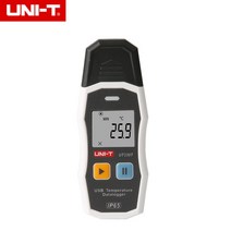 UNI-T UT330T/UT330TH USB 데이터 로거 온도 습도 레코더 식품 가공 운송, 01 UT330T