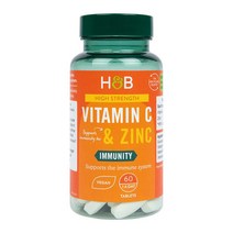 Holland & Barrett 홀랜드앤바렛 비타민C & 아연 60정