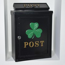 우편물수취함 인테리어 우체통 다세대 우편함 수납장, 클로버