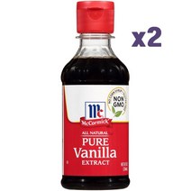 McCormick 맥코믹 바닐라 농축액 354ml x2병 Pure Vanilla Extract, 2개