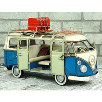 카라반 미니 소형 트레일러 캠핑카 캠핑트레일러 미니카라반트레일러 레트로 단철 대량 캠핑 버스 금속 캐러밴 모델 보석 홈 가구 수집품 선물 생일, [02] 2