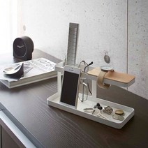 야마자키 타워 데스크 정리함 트레이, 화이트