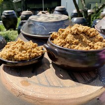 맛있는된장 재래식 시골 전통 집 송하 된장 1kg, 1개