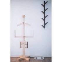 검도 호구거치대 검도복 호구 옷걸이 학원 선반 우드