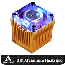 cpu 노스브리지 라디에이터 사우스브리지 노스브리지 팬 마더보드 라디에이터 w4cm 팬 방열판 쿨러 diy 알루미늄 유니버셜