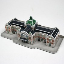 [RΘA] 3D 입체퍼즐 - 한국 철도의 중심 서울역 수집용 목재 취미 건축물 모형 ▷_β5243Ea, 《β본상품》, 《β본상품》