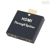 HDMI 2대1 분배기 젠더 2개 더블 복수 HDMI 커넥터 커넥션 조인트