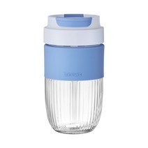 루미낙 더블 마우스 글래스 텀블러, Blue, 500ml