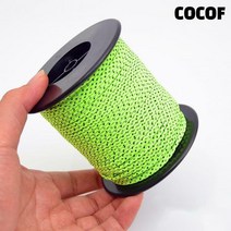 텐트로프50 캠핑 낚시 형광 타프 텐트 로프 스트링, One Color,2.5mmX50M(HC0021-2)