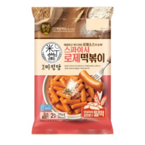 CJ 미정당 스파이시로제떡볶이 376g, 4개